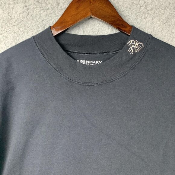 Legendary Whitetails Shirt Mens Large Tall Black Long Sleeve Deer Logo Hunting - Picture 2 of 12